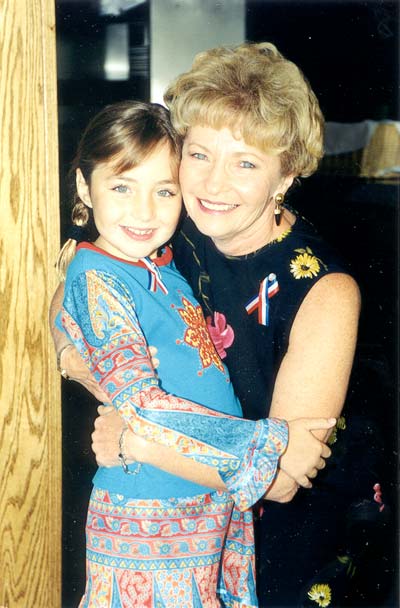 Barbara Cohen and Rachel Gordon (Granddaughter), Sept 2001